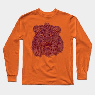 African Lion Long Sleeve T-Shirt